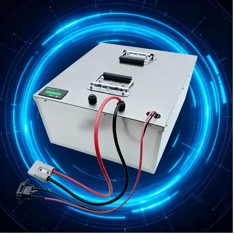 Smart Integrated BMS 24V Grade A LiFePO4 Power Pack 100Ah-400Ah, Rechargeable Energy Storage Unit for RV Camper Boat Yacht Off-G
