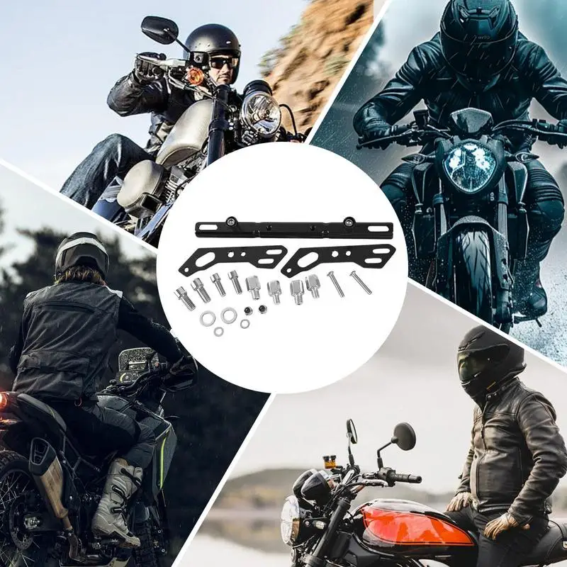 Motorcycle Balance Bar Motorcycle Mirror Seat Crossing Bar Multifunctional Strengthen Motorbike Accessories For Road Trip