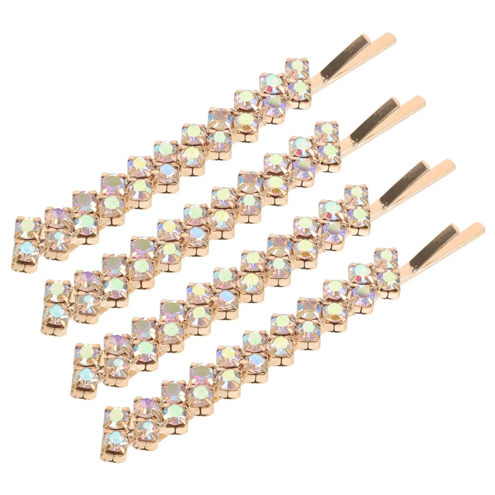 

Crystal Hairpin Clip Rhinestone Decorative Bobby Pins for Wedding Party Stylish Hair Accessories Women Hairpins