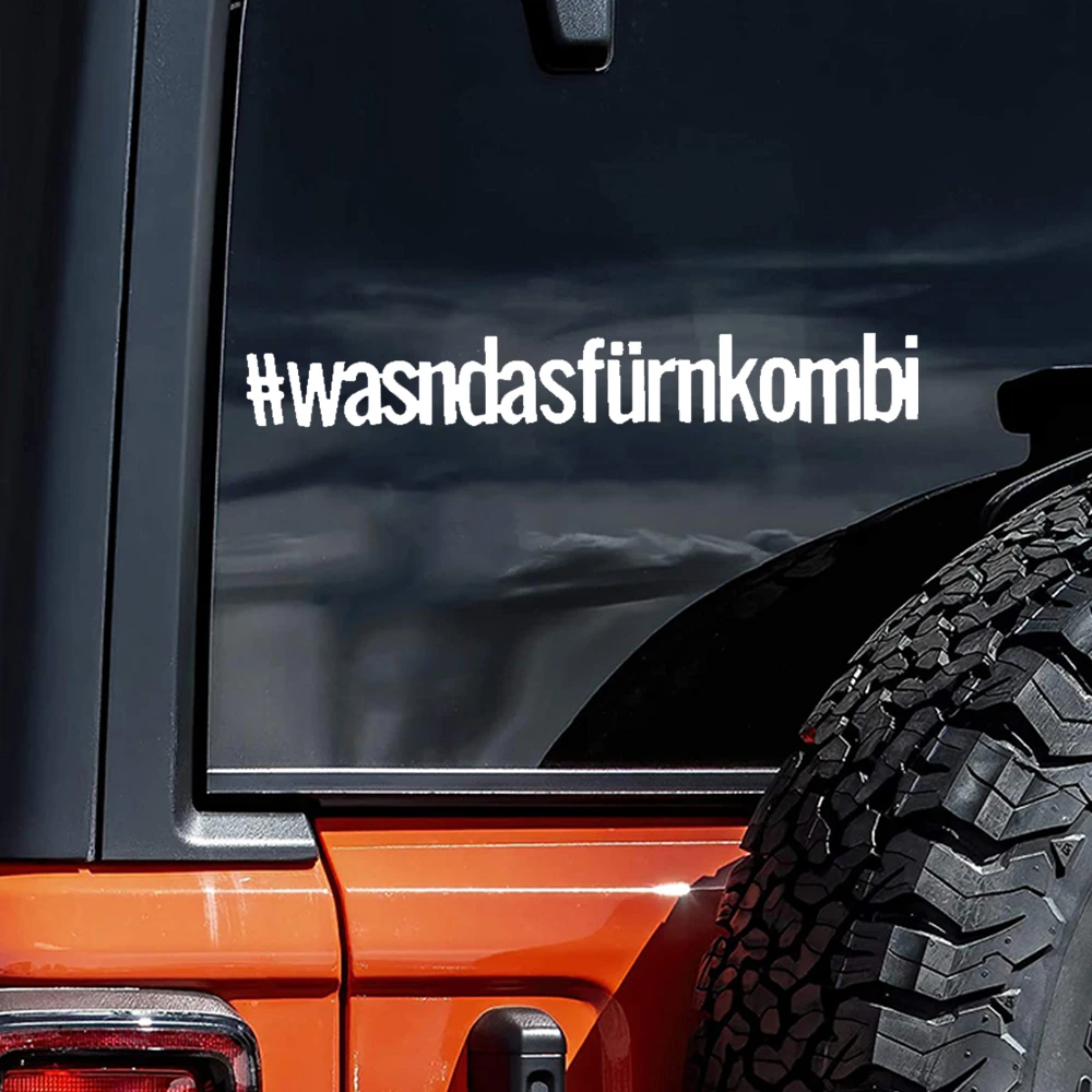 

30х4см, # wasndas pratiquenkombi Самоклеящаяся виниловая наклейка для автомобилей, грузовиков, мотоциклов, ноутбуков, окон, стекол, стен в помещении