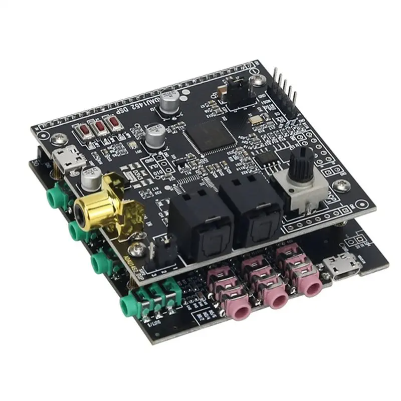 

JABS-ADAU1452-DSP Development Board +CS42448 6 In 8 Out Decoder Board Support SPI/I2C