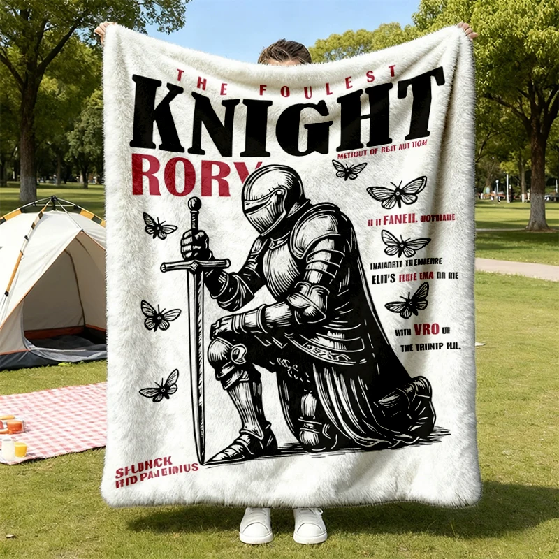 The Knight and The Moth, Inspired By Rachel Gillig, Bookish, Book Lover Gift, Haunted Library Flannel Blanket