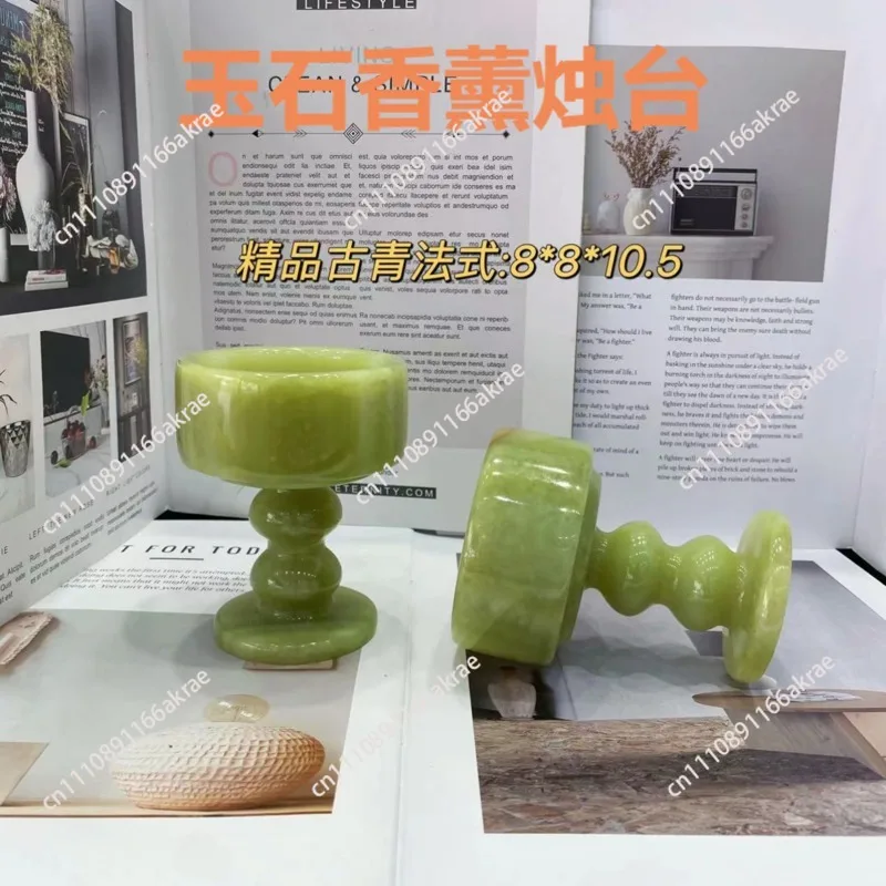 for Artistic White Jade Aromatherapy Cup Home Office Decoration Unique Design Ornament Brilliant