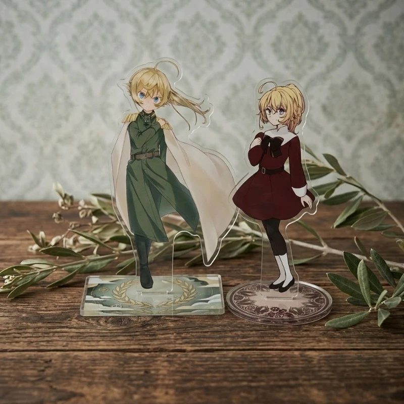 Support en acrylique DIY pour figurines de collection mignonnes de dessins animés et d'anime, Great Tanya. Un cadeau attentionné à offrir à la famille, les amis et les collègues.