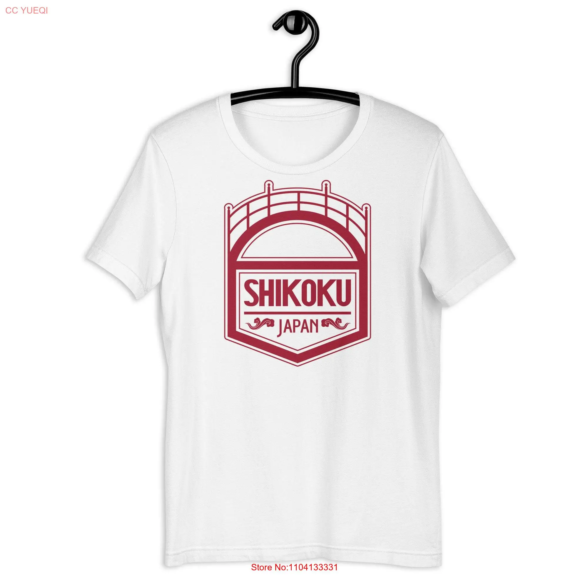 Shikoku T Shirt Japan Souvenir Travel  long or short sleeves