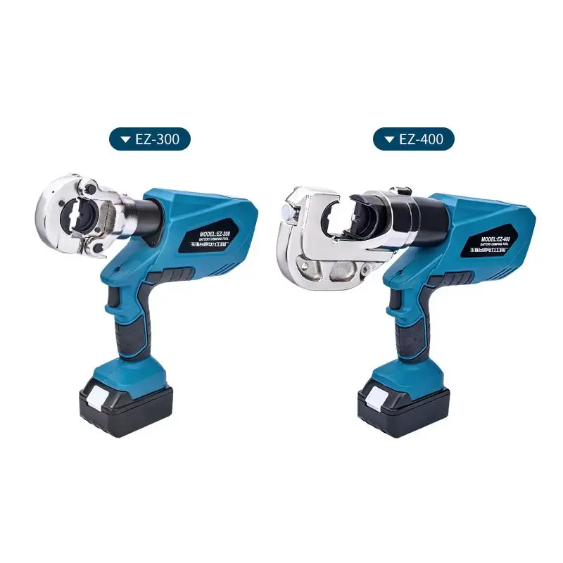 Rechargeable Battery Electric Hydraulic Crimping Pliers EZ-300 Professional Power Cable Crimping Tool