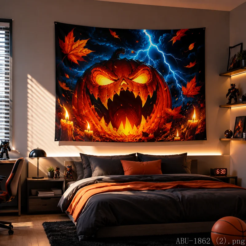 VIKAMA Tappeto Decorativo di H - Pumpkin Lantern Halloween recensione e prezzo