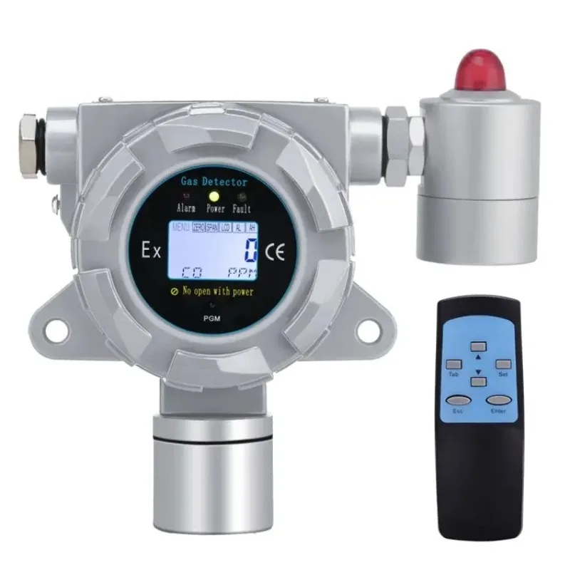 محلل نقاء Alphasense Nemoto عالي الدقة إنذار التركيز H2S كاشف تسرب الغاز مع عرض للصناعة #1