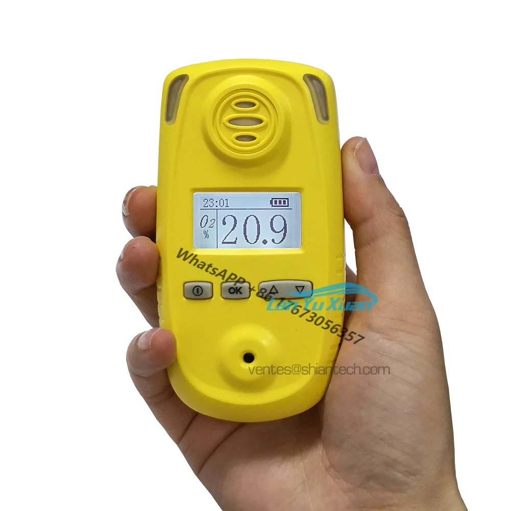 5 Pieces Portable Oxygen O2 Gas Detector,  Analyzer