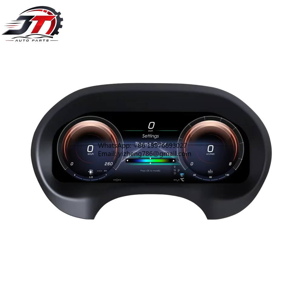 JT WEIJUNPRO 12.3 Inch Car For Auto Meter Speedometer Panel Digital Dashboard Instrument Cluster For Benz For Vito 2016-2023 Dig