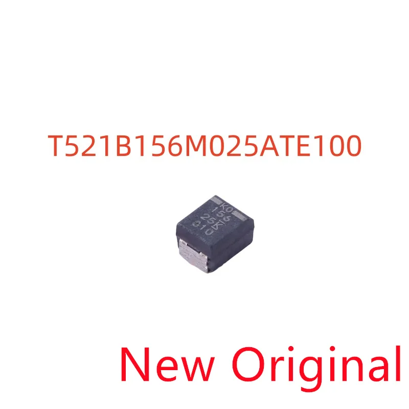 10-100piece New Original T521B156M025ATE100 15Uf +/-20% 25V Tantalum Capacitor