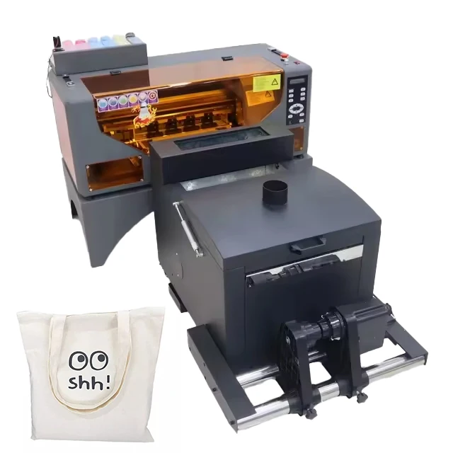 A3 DTF Printer Dual Print Head Heat Transfer T Shirt Printing Machine Direct To Film 12'' DTF Printer