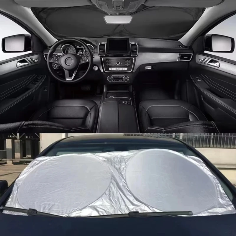 

Car Window Sunshade Cover Sun Shade Windshield Visor Protector Windscreen Folding Auto UV Protection Curtain Styling Accessories