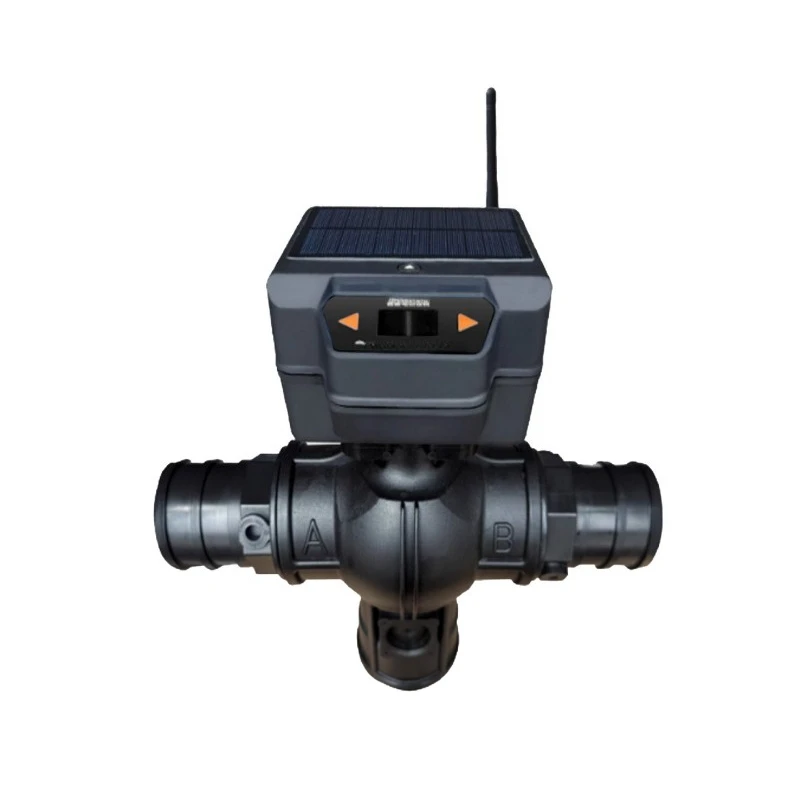 

solar mobile phone smart valve controller, three-way valve agricultural smart irrigation, electric control valve
