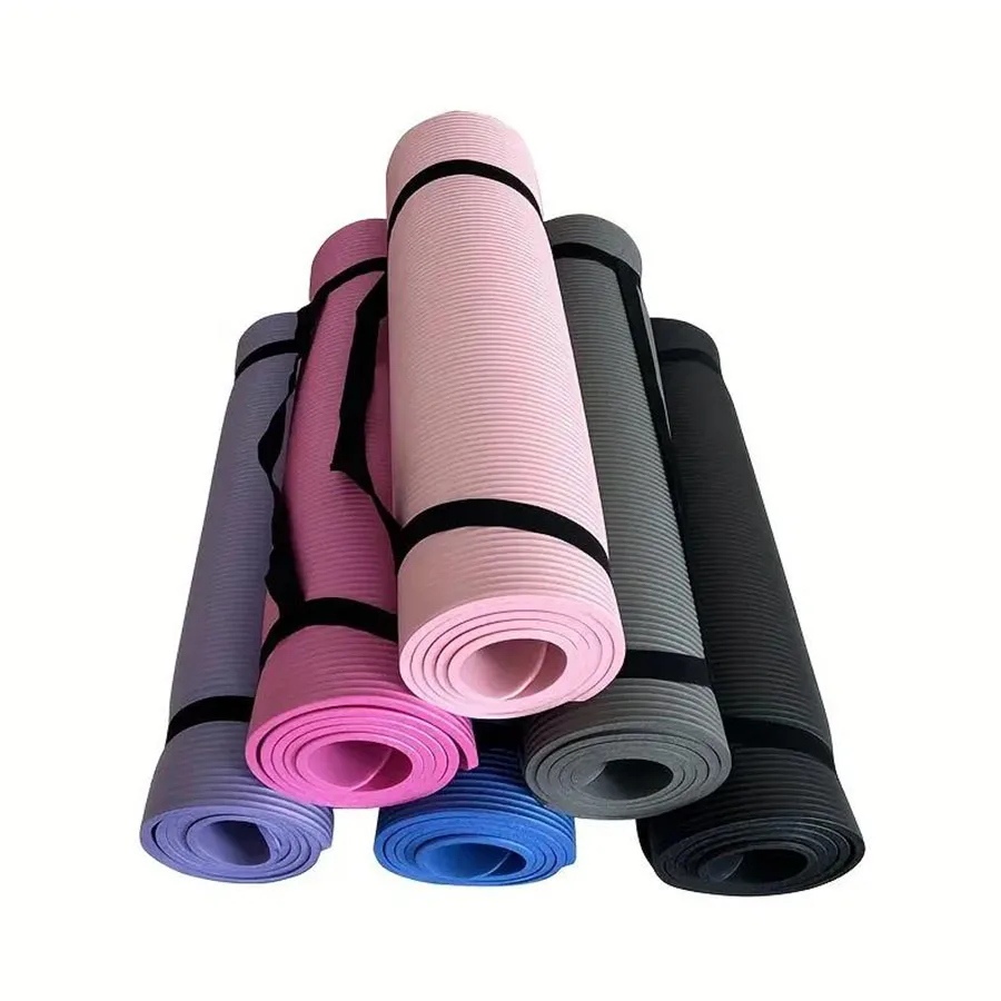 1pc Yoga Mat Thickened Beginners Widened And Lengthened Men And Women Dance Mat Non-slip Fitness Mat Home