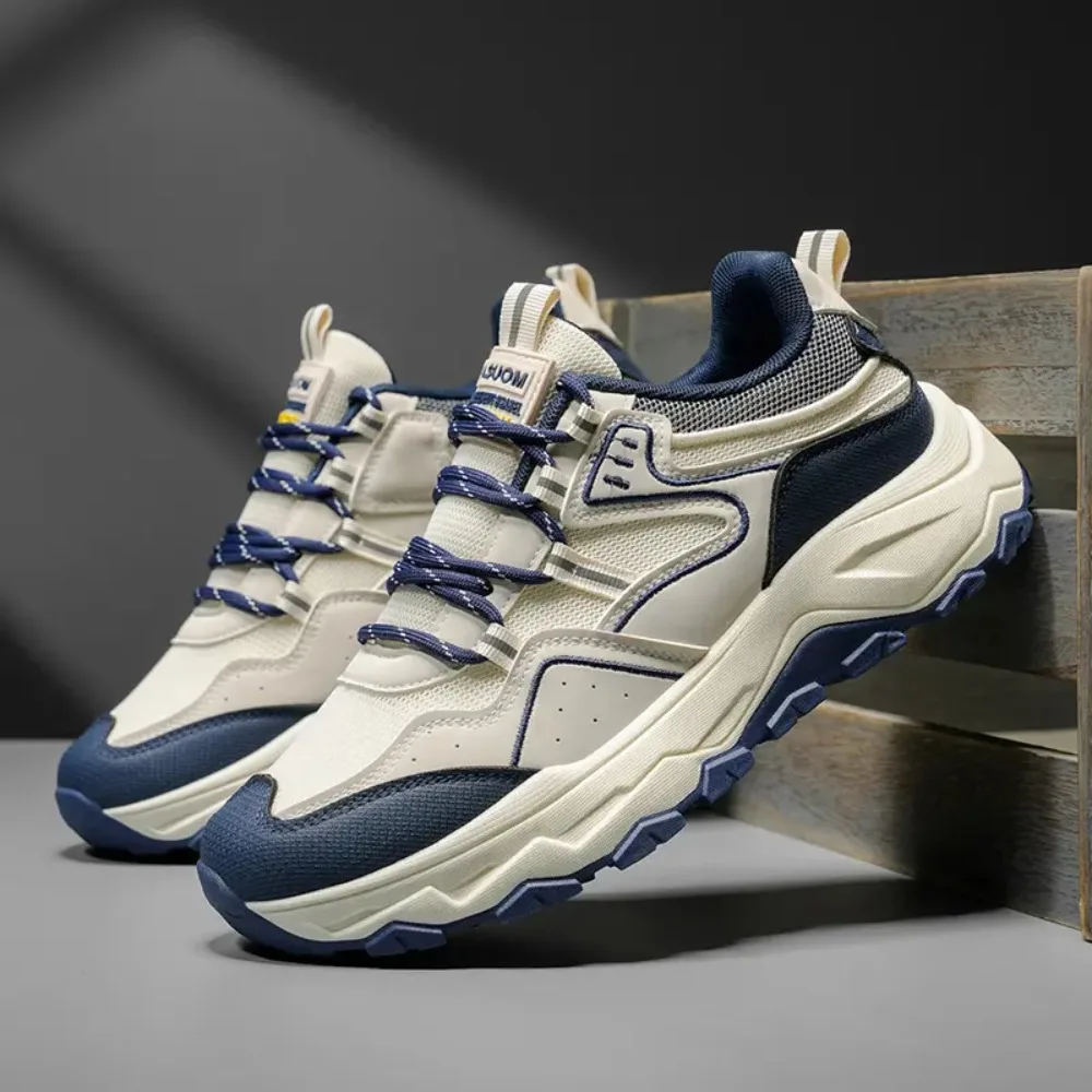 

2026 Hiking Shoes Men Women Mesh Sneakers Breathable Fashion Mountain Shoes Boy Spring Autumn Summer Work Shoes Outdoor Trekking