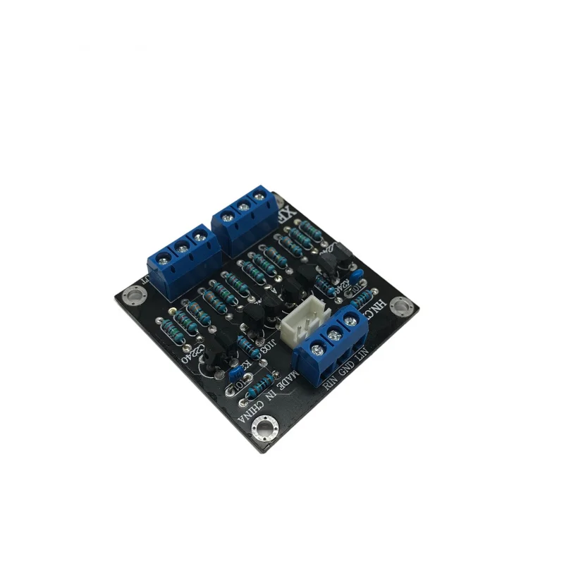 

High Fidelity Field Effect Complementary Emitter Buffer Board1Ratio1Zoom in PCBEmpty board Printed circuit