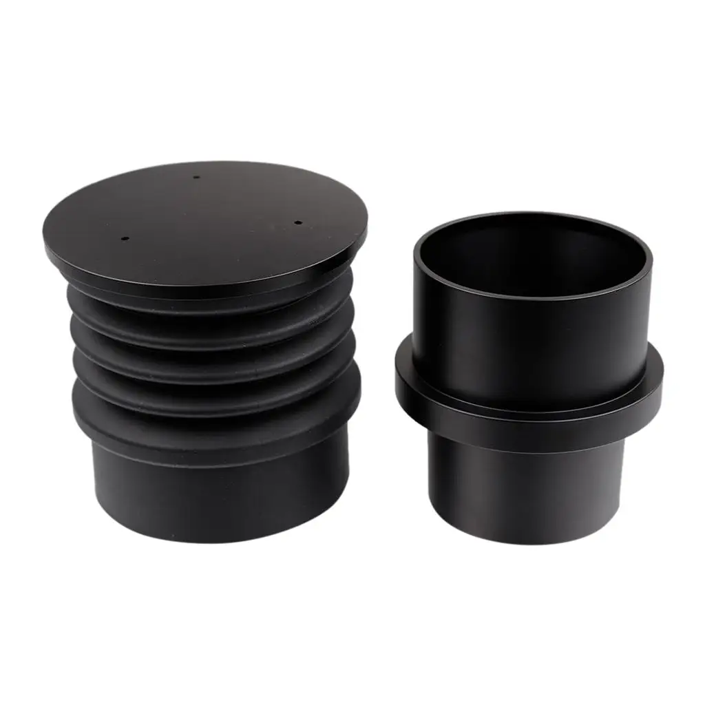 Press and Blow Cleaning Tool Silicone Aluminum Alloy Hygienic for Coffee Hoppers Small Bean Bin Outlet Disc