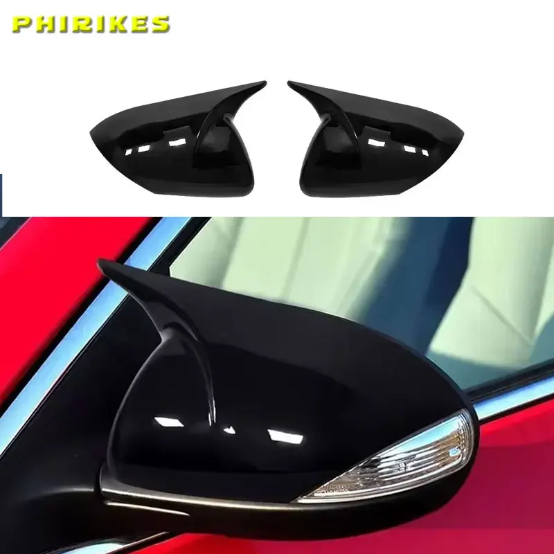 Für Mazda 3 Axela 2009 2010 2011 2012 2013 Auto Rück Seite Spiegel Abdeckung Flügel Kappe Außentür Fall Trim Carbon faser Look