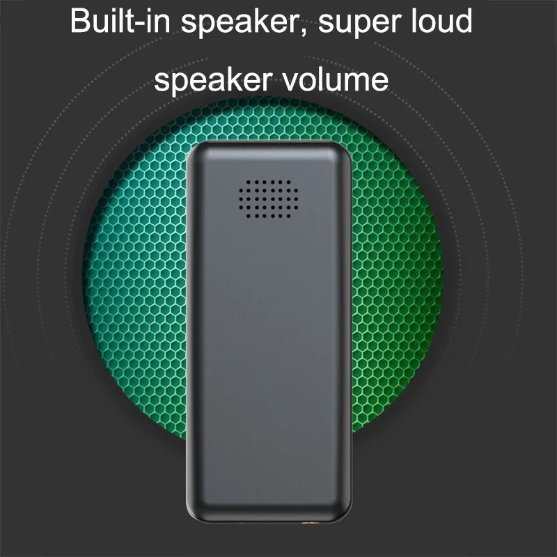 MP3 MP4 Player With Bluetooth Speaker Touch Key Built-in 16/32GB HiFi Mini Portable Walkman with Radio FM Recording E-book