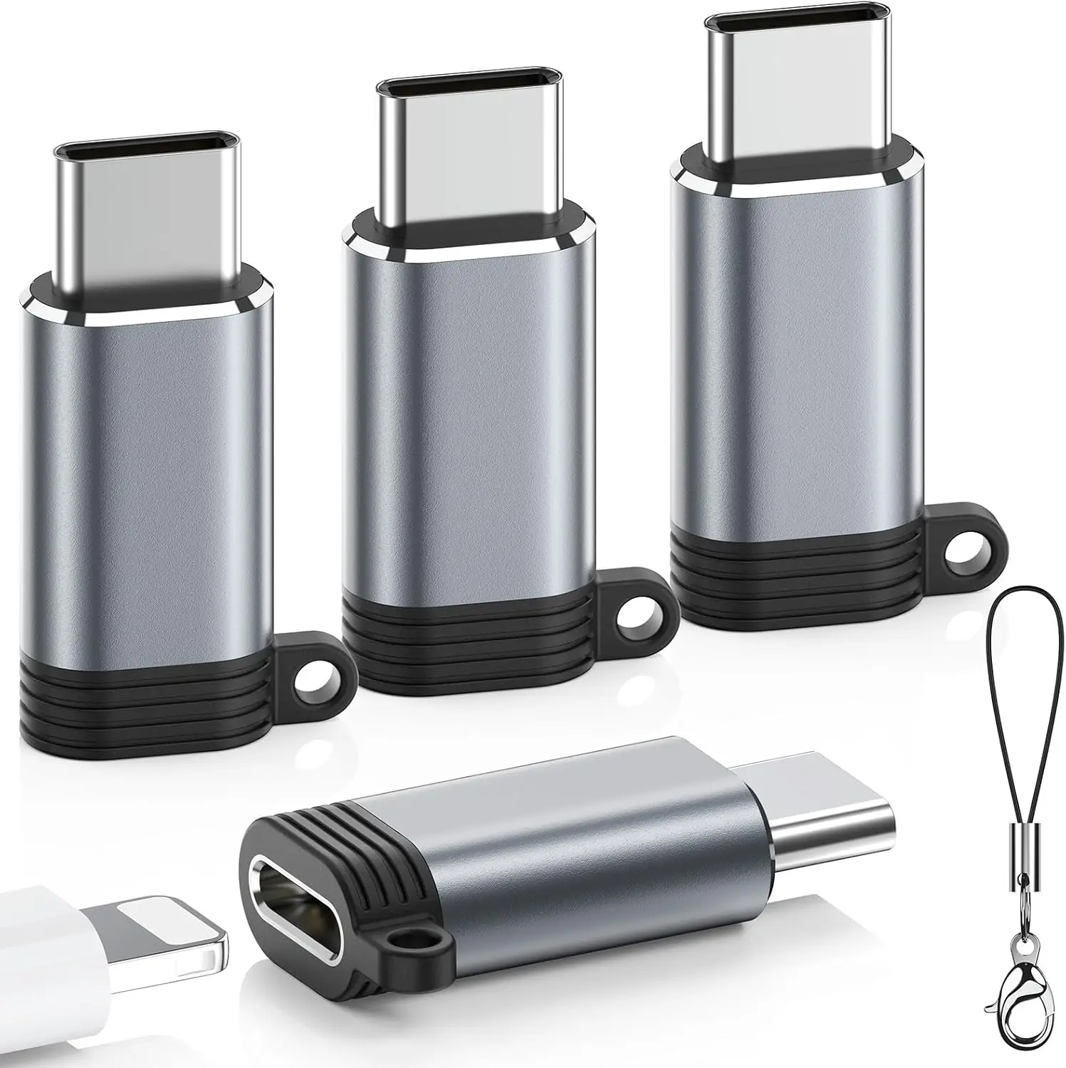 4-Pack USB-C To Lig…