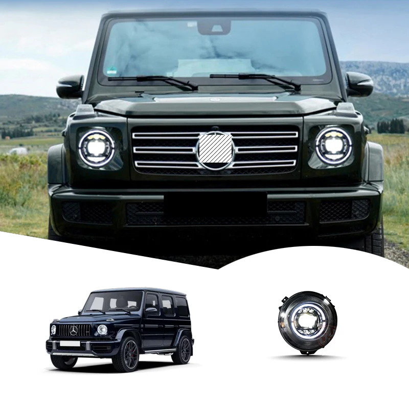 For Mercedes Bens G Class bodykit parts exterior accessories upgrade to full LED headlamp headlight 2007-2017