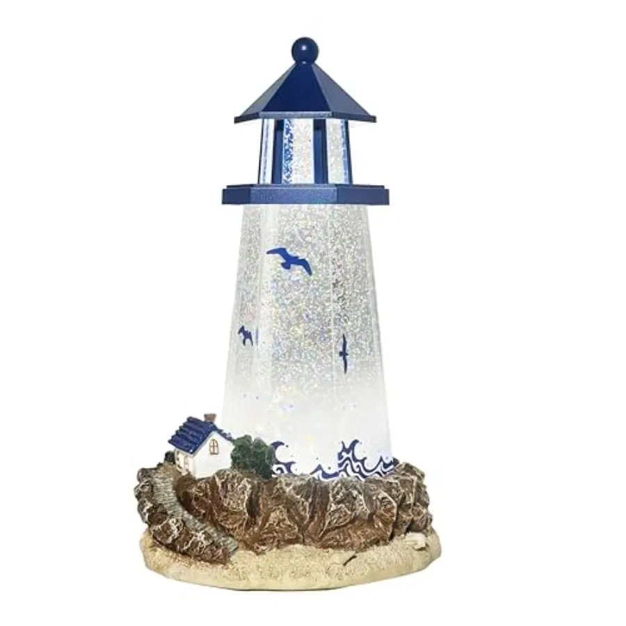 Lighthouse Water Globe by 11.5