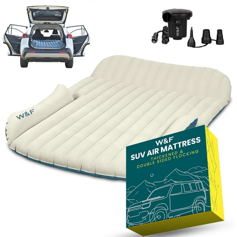 

WEY&FLY SUV Air Mattress Thickened and Double-Sided Flocking Travel Camping Bed Dedicated Mobile Cushion Extended Outdoor for