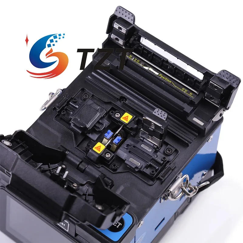 TZT JW4108H Handheld Single Fiber Fusion Splicer Support 250X Fiber View Magnification for SMF MMF DSF NZDSF