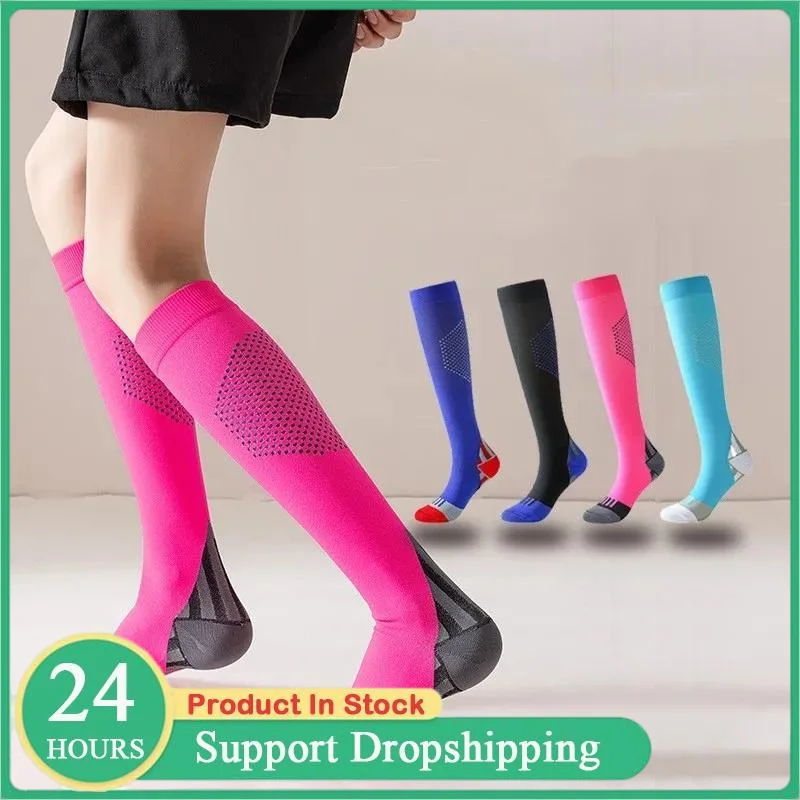 

Net Red New Honeycomb Calf Jump Compression Socks Autumn and Winter New Long Tube Ski Climbing Socks Men and Women Hiking Socks