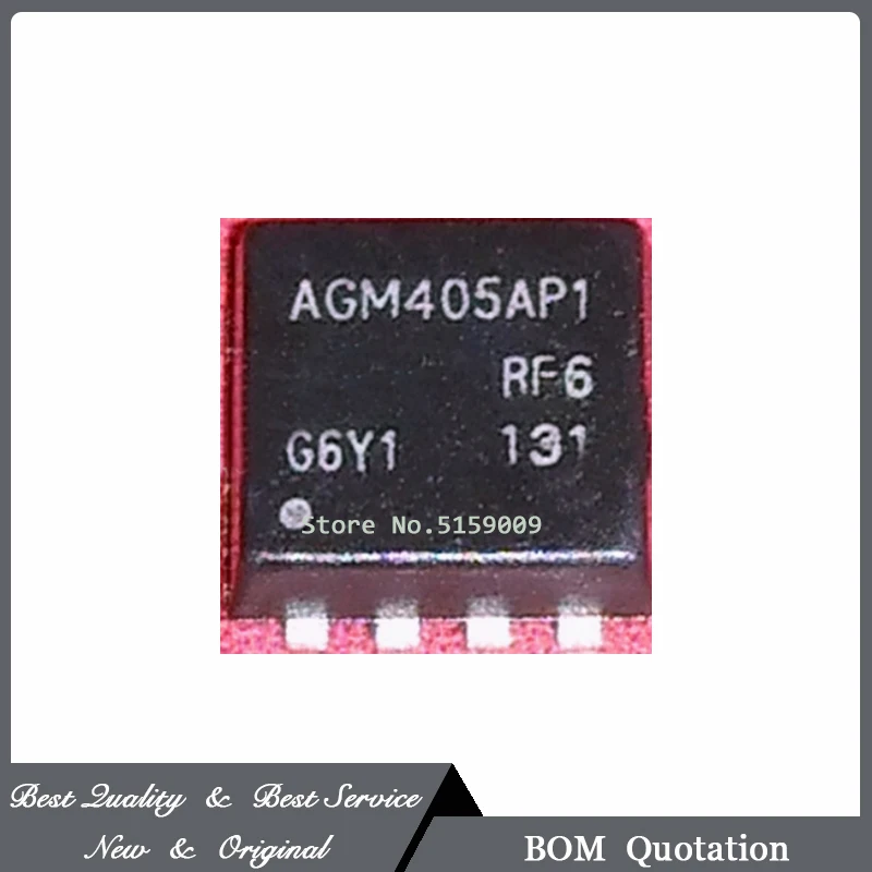 10 Pcs/Lot AGM405AP1 DFN3*3 40V 45V 100% New Original In Stock