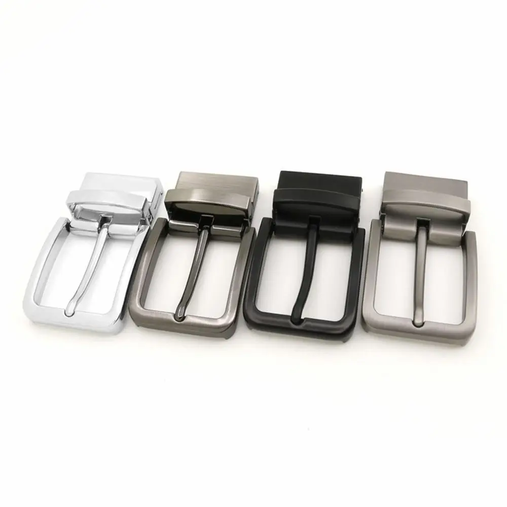 Casual Zinc Alloy Classic Belt Buckles Replacement End Bar Craft DIY Waistband Head 35mm Pin Buckle Single Prong