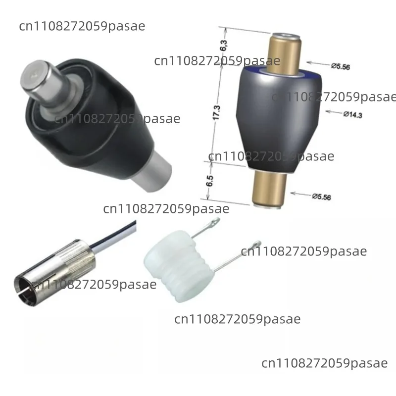 A2S Slip Ring High Speed Rotating Joint Conductive Slip Ring 2-way 4AM205C Low Resistance