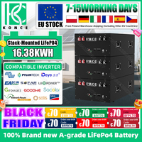 PWOD 48V Lifpo4 Battery 320AH  EU Stock Lithium Iron Phosphate Batteri pack BMS 2A Active Balancing  For Home Energy Storage