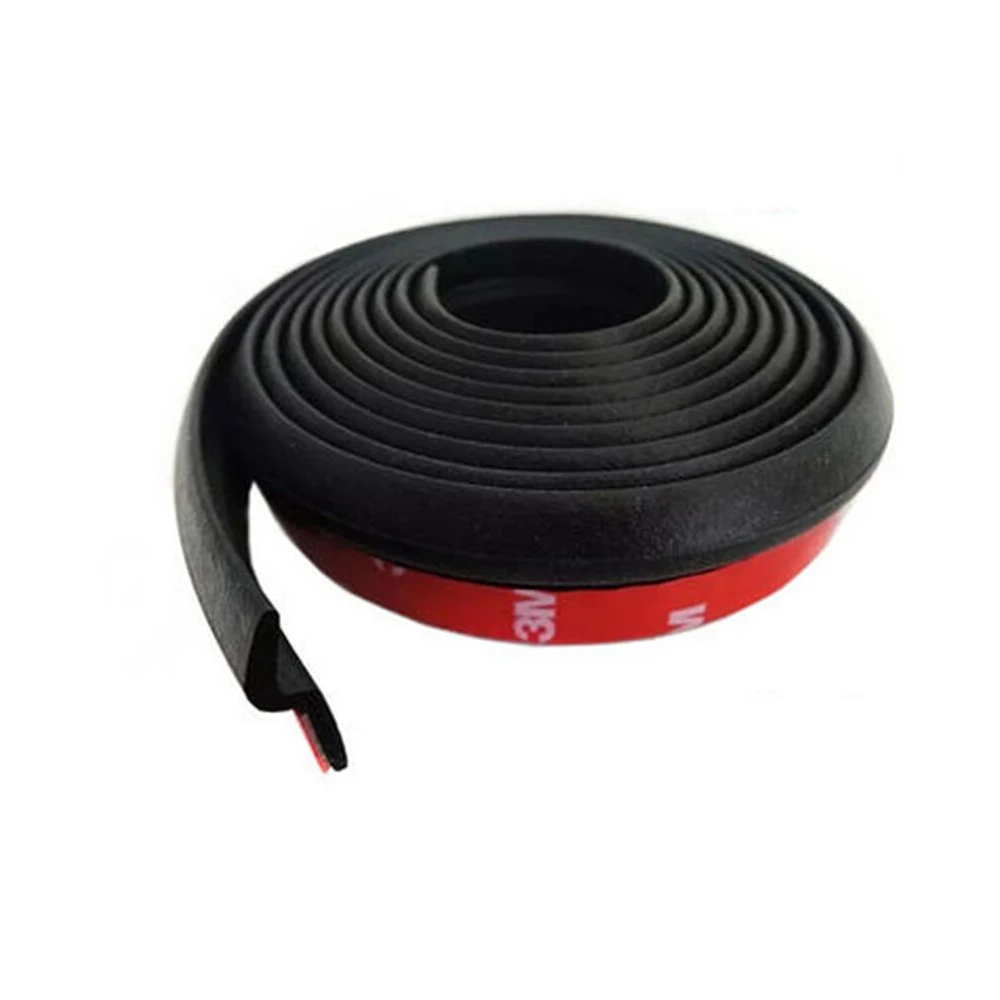 4mCar Door rubber seal strip Z Type Noise Insulation Weatherstrip Sealing Rubber Strip Trim Auto Rubber Seals Z-shaped Seal