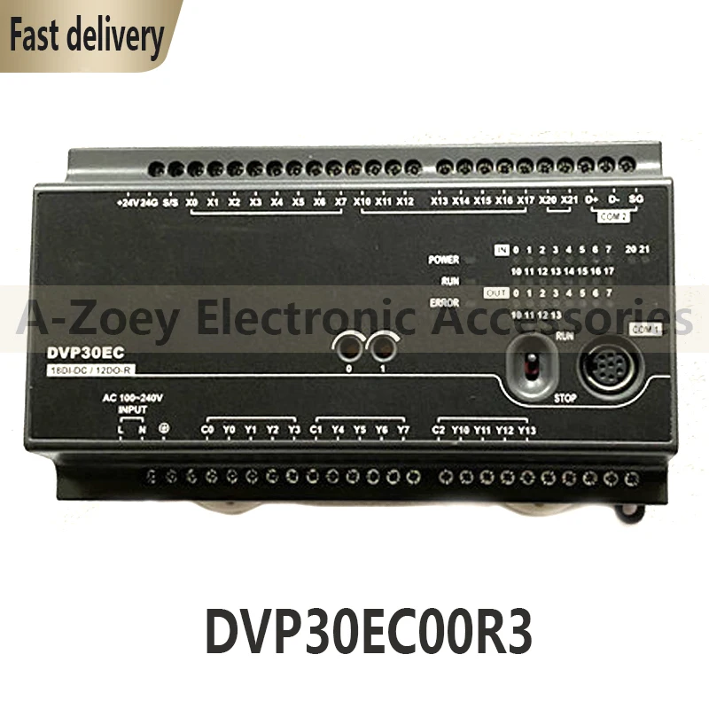 

New Original EC3 Series Module DI 18 DO 12 Relay DVP30EC00T3 DVP30EC00R3 100-240VAC