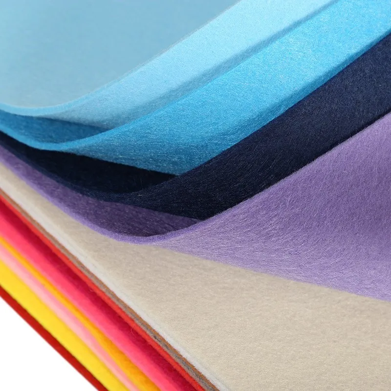 1 arkusz włókniny robótki czuł tkaniny łatka DIY Patchwork szycia lalki rzemiosło księga gości materiał DIY pikowania czuł 2mm grubości