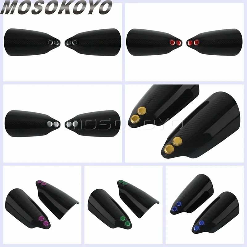 Защитная защита для рук мотоцикла, защита для руля из углеродного волокна, защитный чехол для Harley Touring Road King Special FLHRXS 21-25