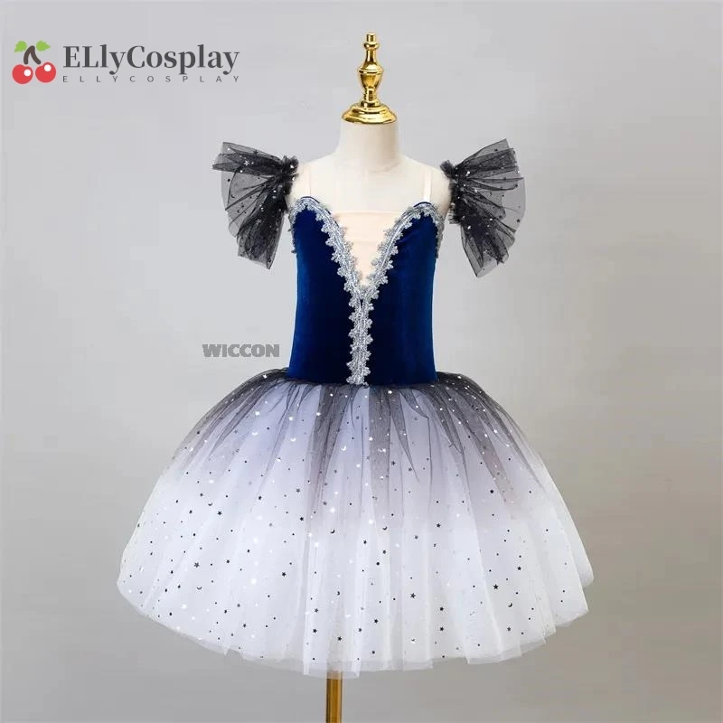 Ballett Kinder Tutu Schwan See Ballett Kostüm Mädchen Frauen profession elle romantische Kleid Ballerina Kinder Kinder Tanz kleidung