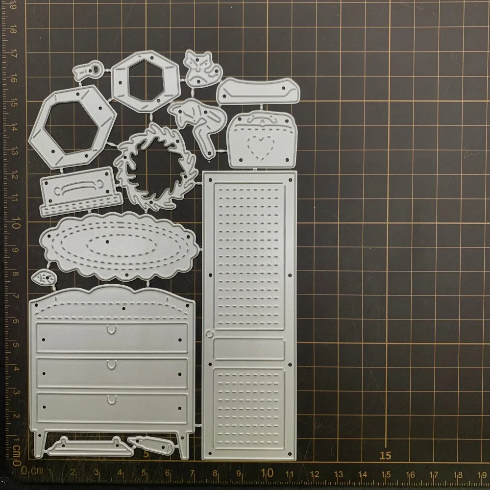 9 kinds Stroller  Crib Metal Cutting Dies Stencils For DIY Scrapbooking Decorative Embossing Handcraft Die CutsTemplate