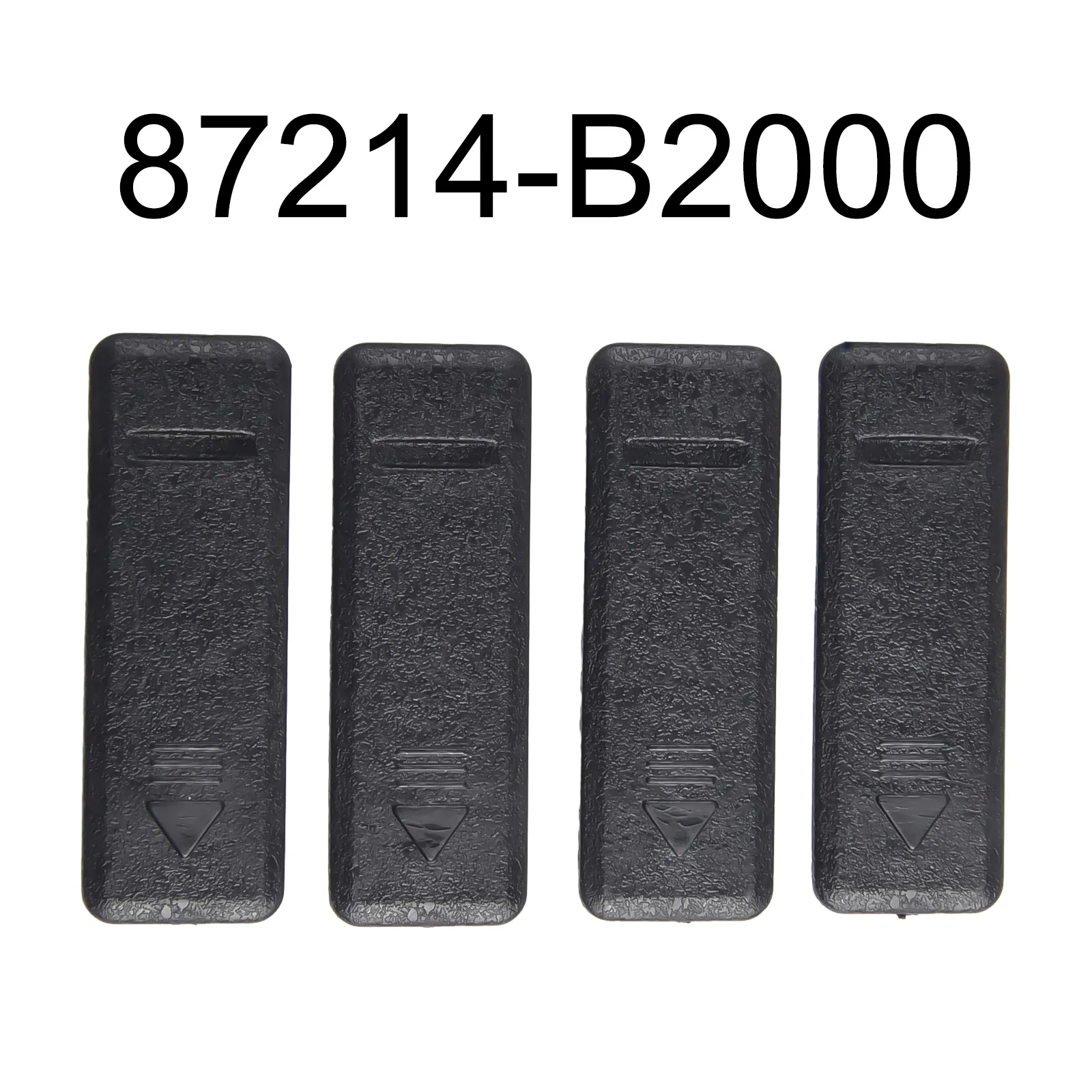 

4PCS Car Roof Molding Cover For Kia Soul 2014-2019 OEM Number 87214-B2000 Black Left&Right Roof Molding Cover Replacement