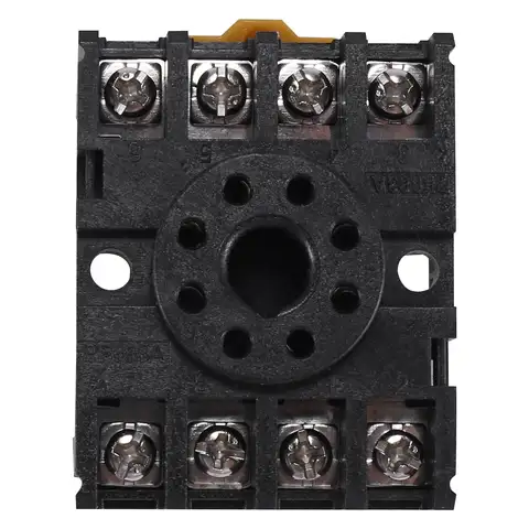 YIYI New 8 Round Pin 8-Pin PF083A Relay Base Socket