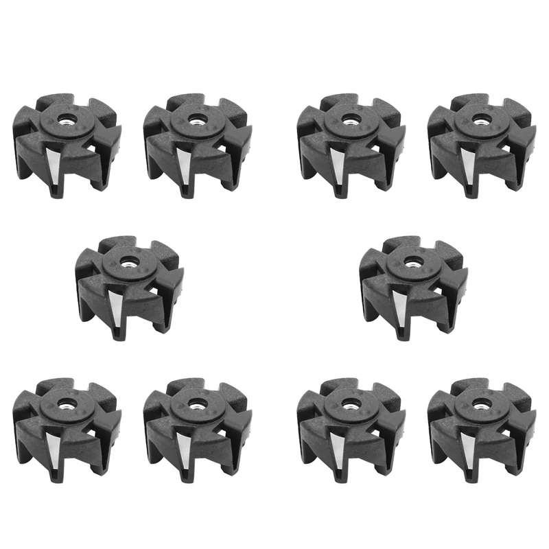 プラスチックシャフトブレードフットシート、hr2003 hr2004 hr2006 hr2024 hr2027用ブレンダー部品、10個