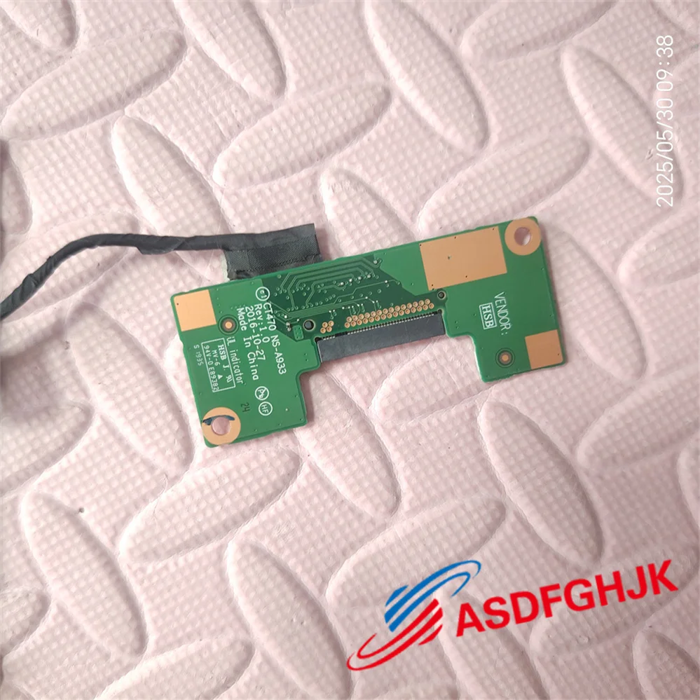

Original CT470 NS-A933 FOR Lenovo ThinkPad T470 A475 14.0" HDD SSD M.2 BOARD WITH CABLE TEST OK