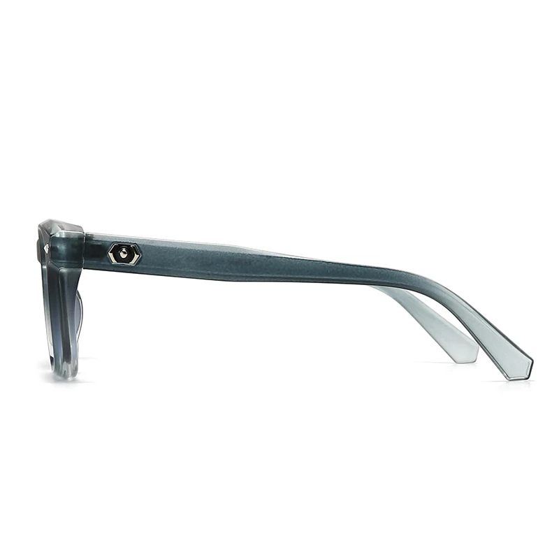 Foreign Trade Cross-Border Popular Sunglasses Rivet Decoration European and American Street Photography Ins Popular Model Square