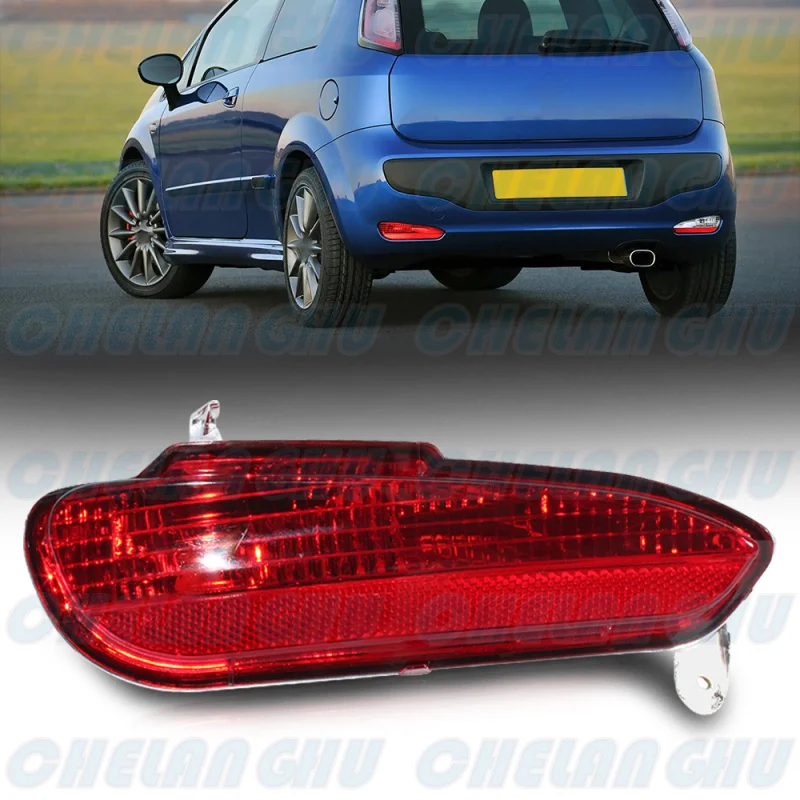 

For Fiat PUNTO EVO (199) 2009 2010 2011 2012 1Pc Left Side Rear Bumper Reflector Light Lamp 51854698