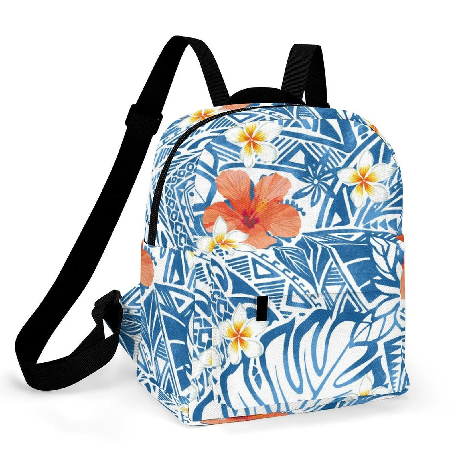 حقائب ظهر نسائية غير رسمية مخصصة من بولينيزيا نمط شعار نص صور عالية الجودة متينة مقاومة للاهتراء حقائب ظهر عصرية #2