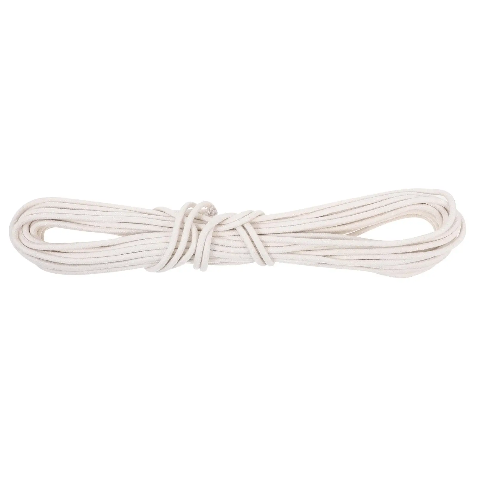 

6mm Cotton Rope 20m Long Lifespan White Color Suitable Various Applications Flagpole Flagpole Accessories Halyard Cord