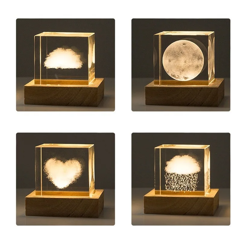 50x50mm Cloud Cube Desktop Ornament Adopt a cloud to give girls a niche high-end Valentine's Day cure birthday gift