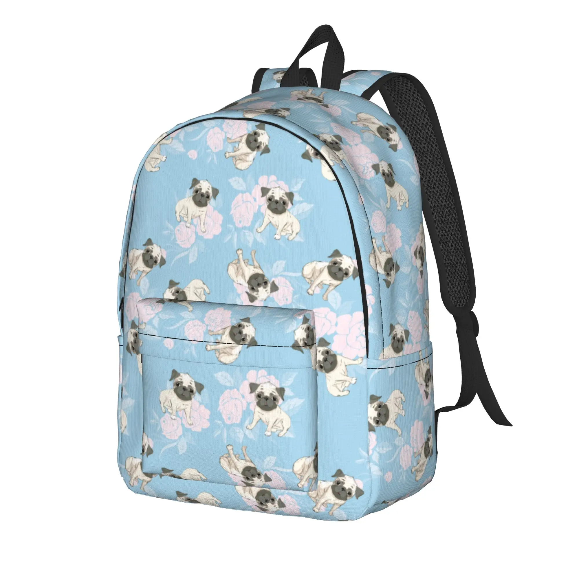 French Bulldog Dog Backpack for Men Women Teenage Student Business Daypack Animal College Shoulder Bag Lightweight